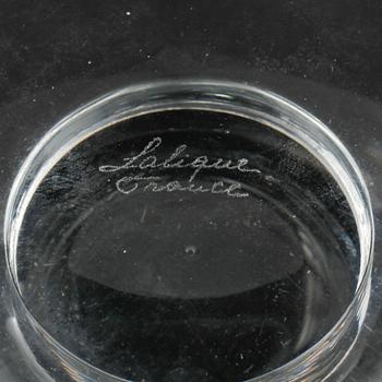 KARAFF, glas, Lalique, Frankrike, 1900-talets andra hälft.