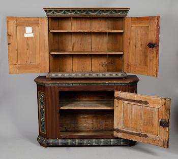 SKÅP, allmoge, dat 1819.