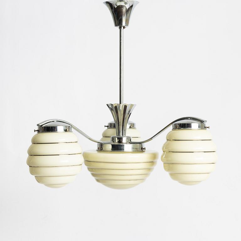 Pendant light, Art Deco, 1920s.