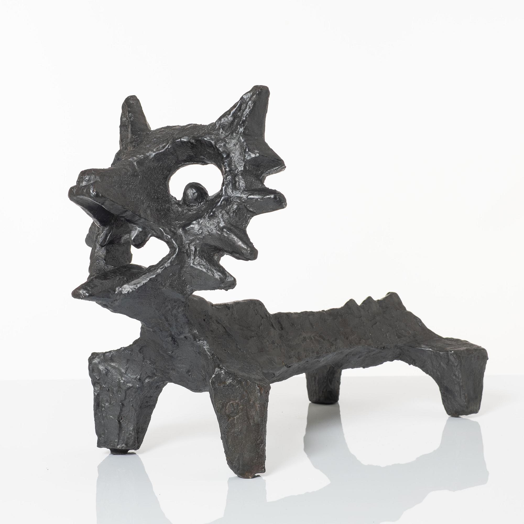 Olle Hermansson, eldhund, "Räven", Husqvarna.