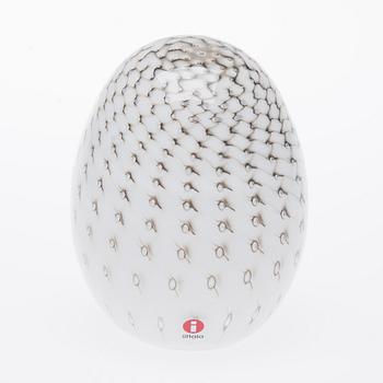 ÅRSÄGG 2009, glas, signerad och numrerad O. Toikka, Nuutajärvi, 545/750.