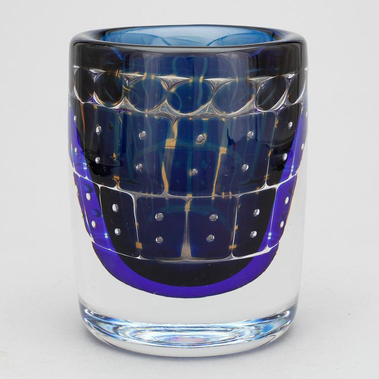 VAS, glas, Ariel, Ingeborg Lundin, Orrefors 1957.