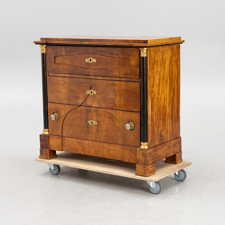 Chest of drawers, Empire, first half of the 19th century.