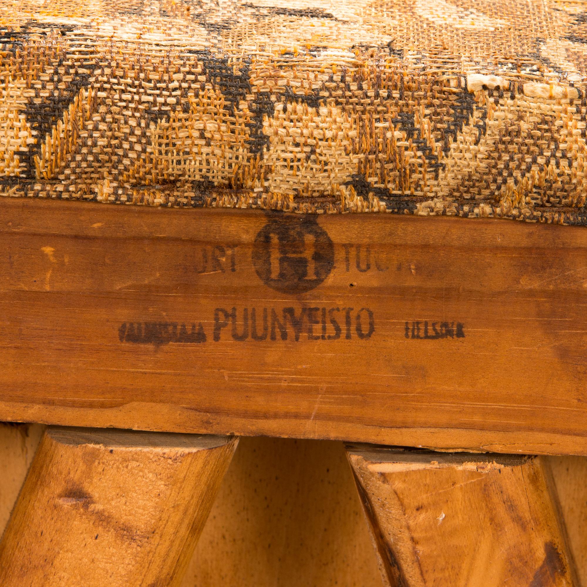 Carl Gustaf Hiort af Ornäs, A mid 1940s 'Siesta' armchair for Hiort Tuote Puunveisto, Finland.