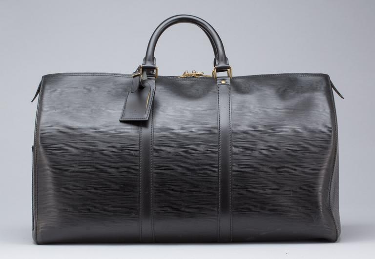 VÄSKA, "Keepall 50 Epi", Louis Vuitton.