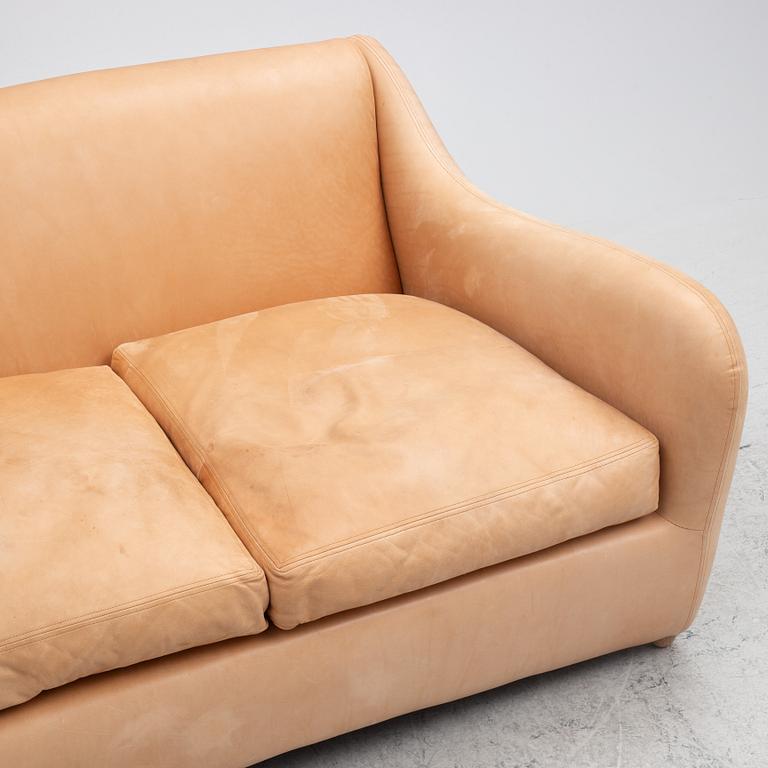 Matthew Hilton, sofa and ottoman, "Balzac", SCP, England, circa 2000.