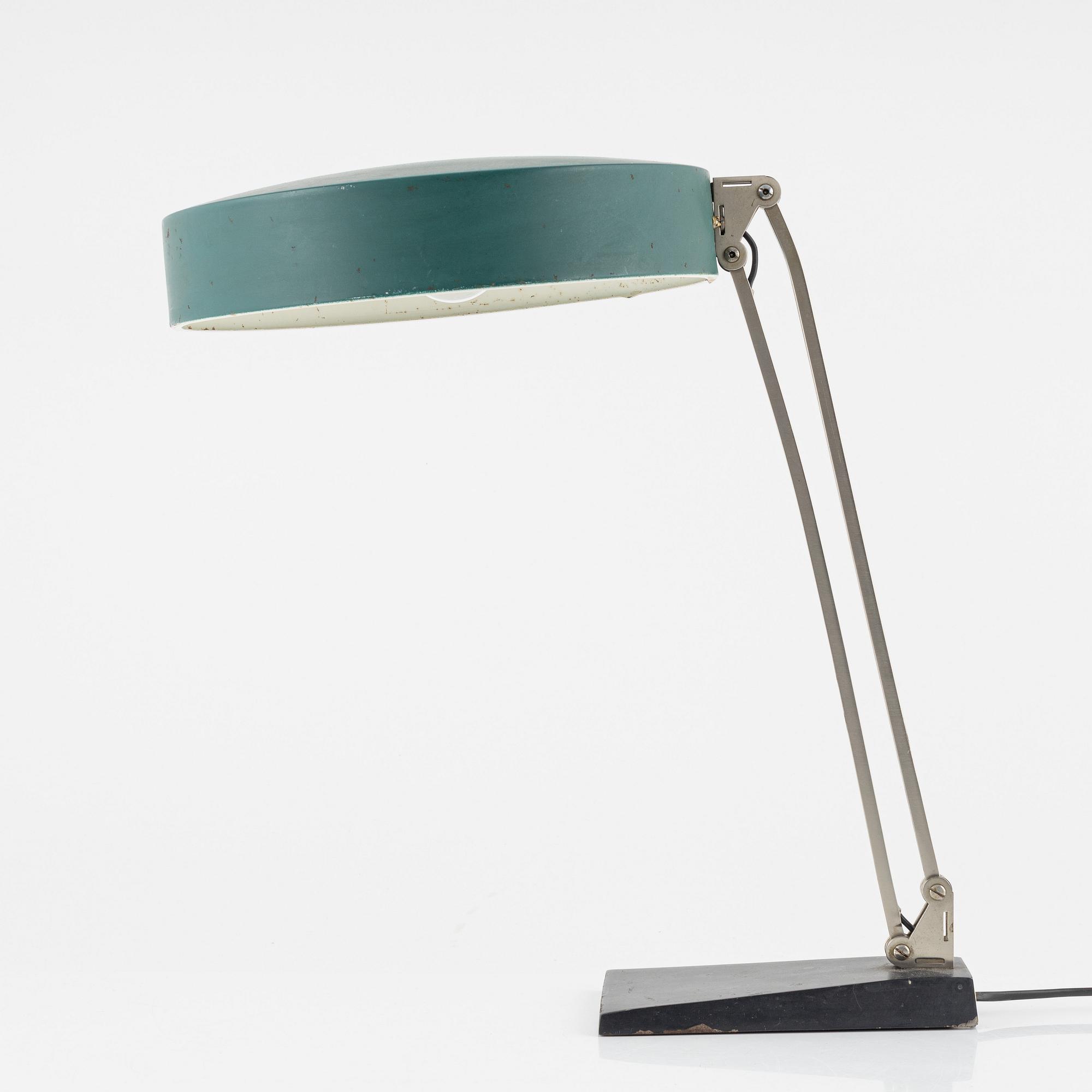 A table lamp, mid 20th Century.