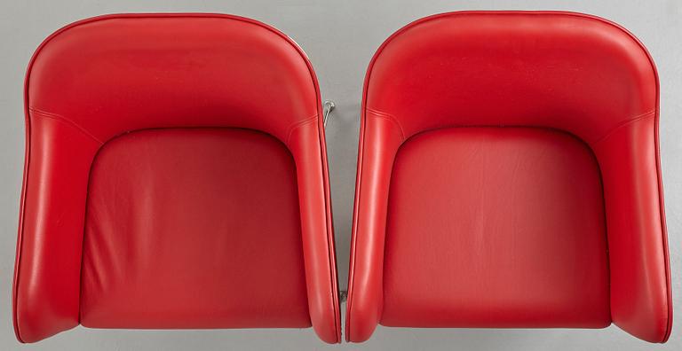 Mats Theselius, a pair of "Star" easy chairs for Källemo, Sweden post 2009.