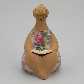 LISA LARSON, a 'Charlotta' stoneware figurine, Gustavsberg.