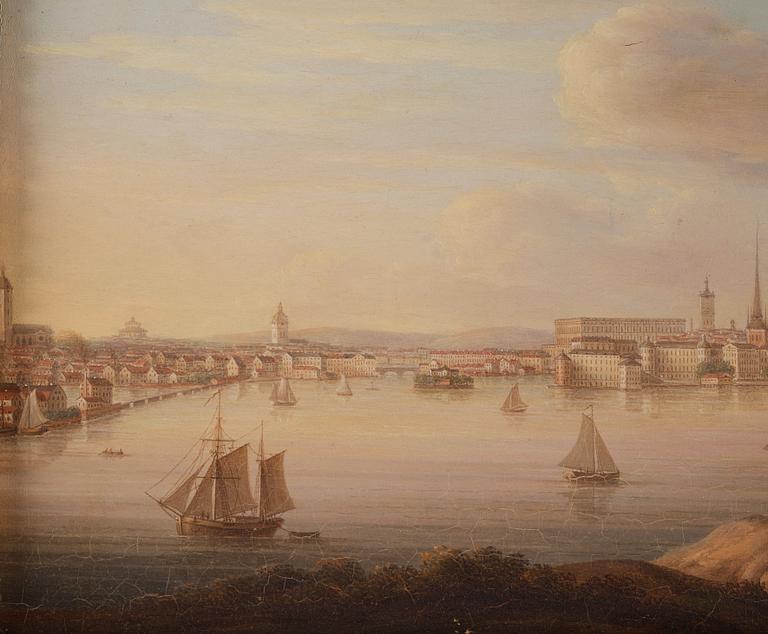Fredric Werner (Verner), Overlooking Stockholm from Djurgården & from the West.