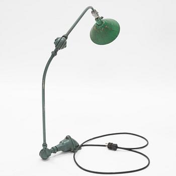 Johan Petter Johansson, a 'Triplex'pendel" industrial lamp, Asea, mid 20th century.