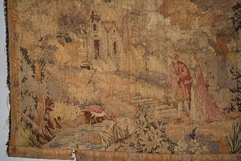 A European Tapestry, circa 1900, 154 x 240 cm.
