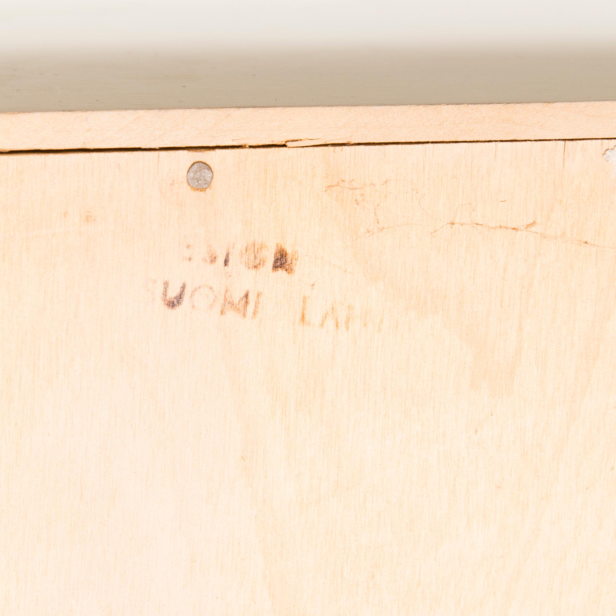 CARL GUSTAF HIORT AF ORNÄS, hylly, "Välipala", HMN Huonekalu Mikko Nupponen 1950-luku.