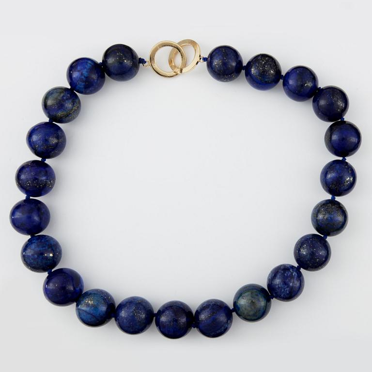 COLLIER, lapis lazuli, 2000-tal.