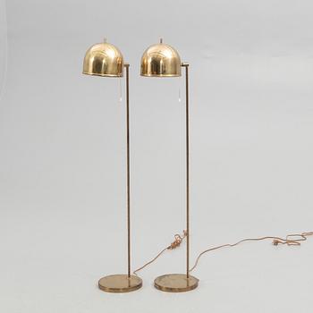 Eje Ahlgren, golvlampor, ett par, modell G-075, Bergboms, 1960-70-tal.