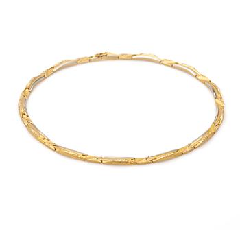 Björn Weckström, collier, "Narda", 18K guld och platina. Lapponia.