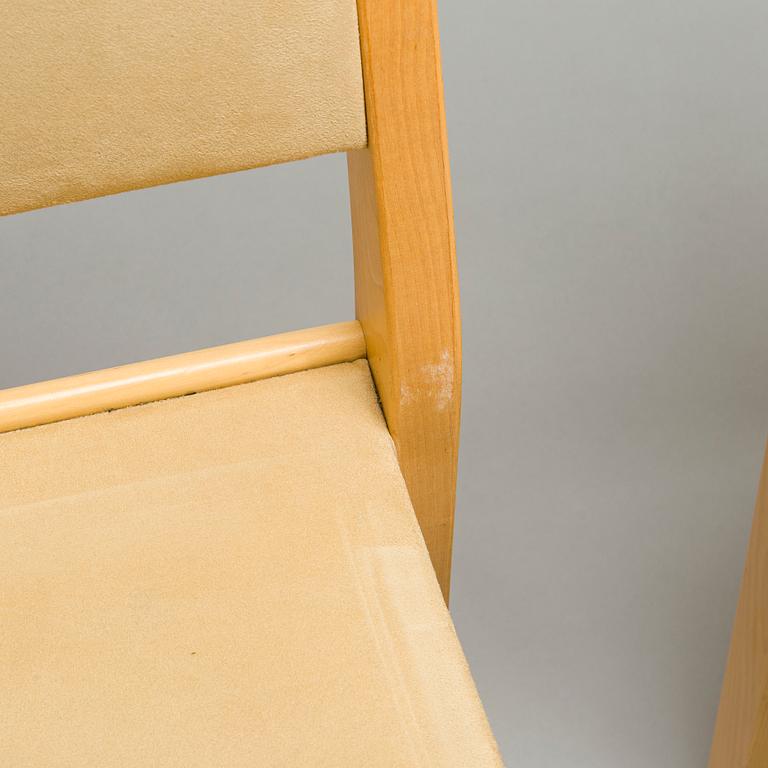 Alvar Aalto, stolar, 6 st, Artek, 2004.