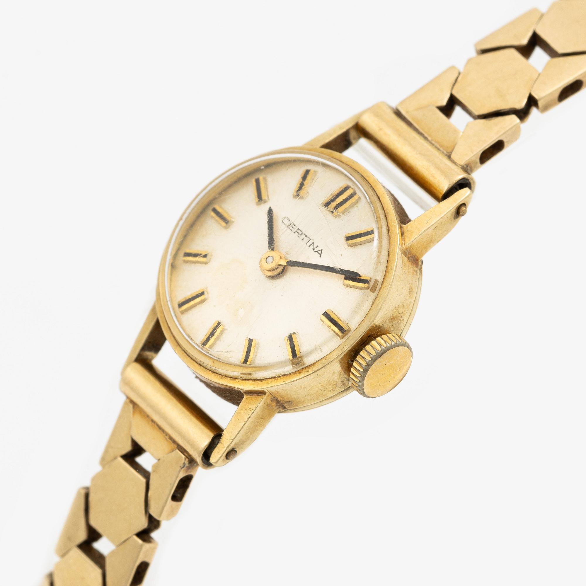Certina, wristwatch, 16.5 mm.