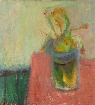 Felix Hatz, olja på duk, signerad.