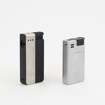 Dieter Rams et al, twelve lighters, Braun.