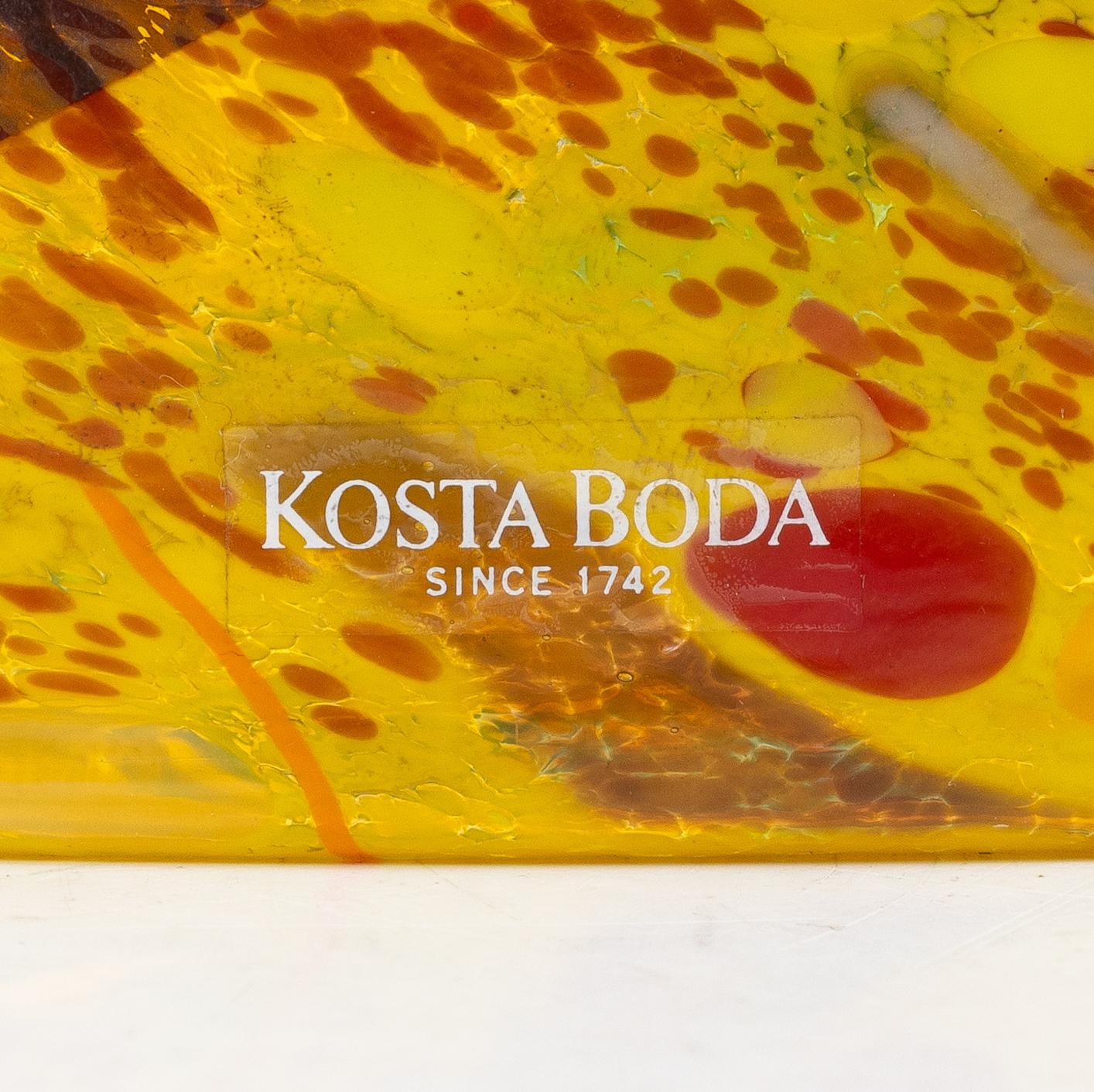 Bertil Vallien, Vase, Kosta Boda.