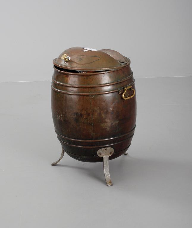 VATTENTUNNA, koppar. 1800_tal.