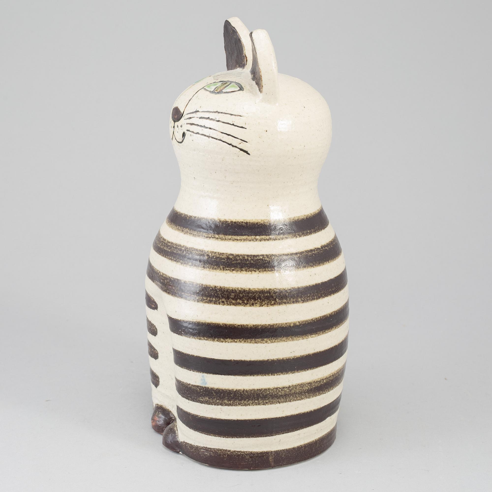 LISA LARSON, a 'Trull' stoneware figurine, Gustavsberg, 1972-74.