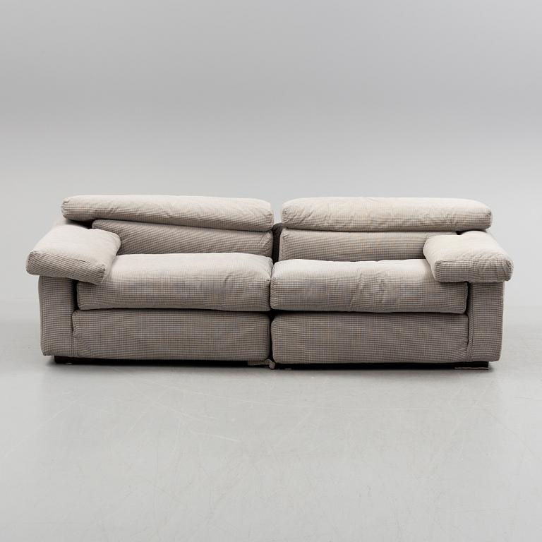 A AFRA SCARPA & TOBIA SCARPA "Erasmo" B&B Italia sofa, second half of the 20th century.