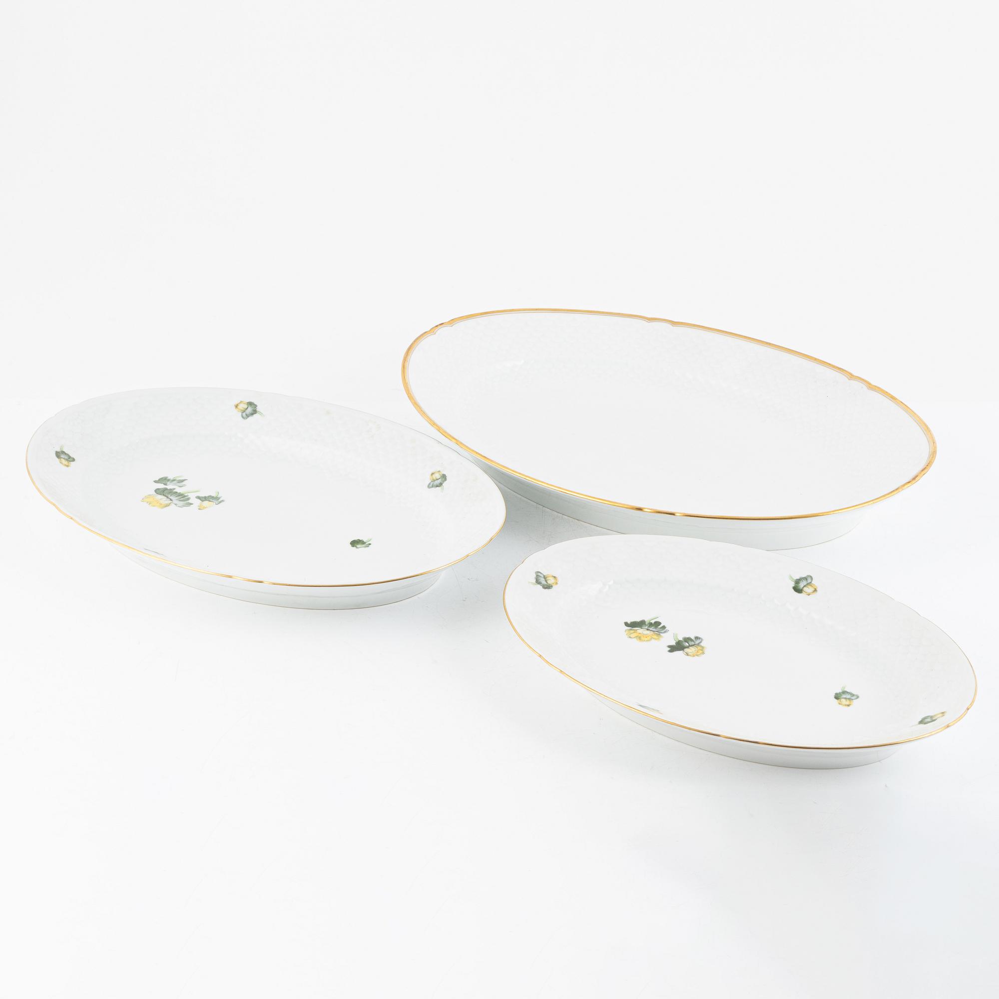 Dinner service, porcelain, 51 pieces, Bing & Grøndahl, Denmark.