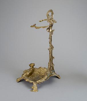 PARAPLYSTÄLL, gulmetall, 1900-talets andra hälft.