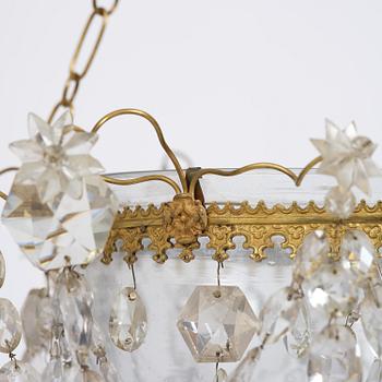 A one-light lanter, 20th century incorporating older elements.