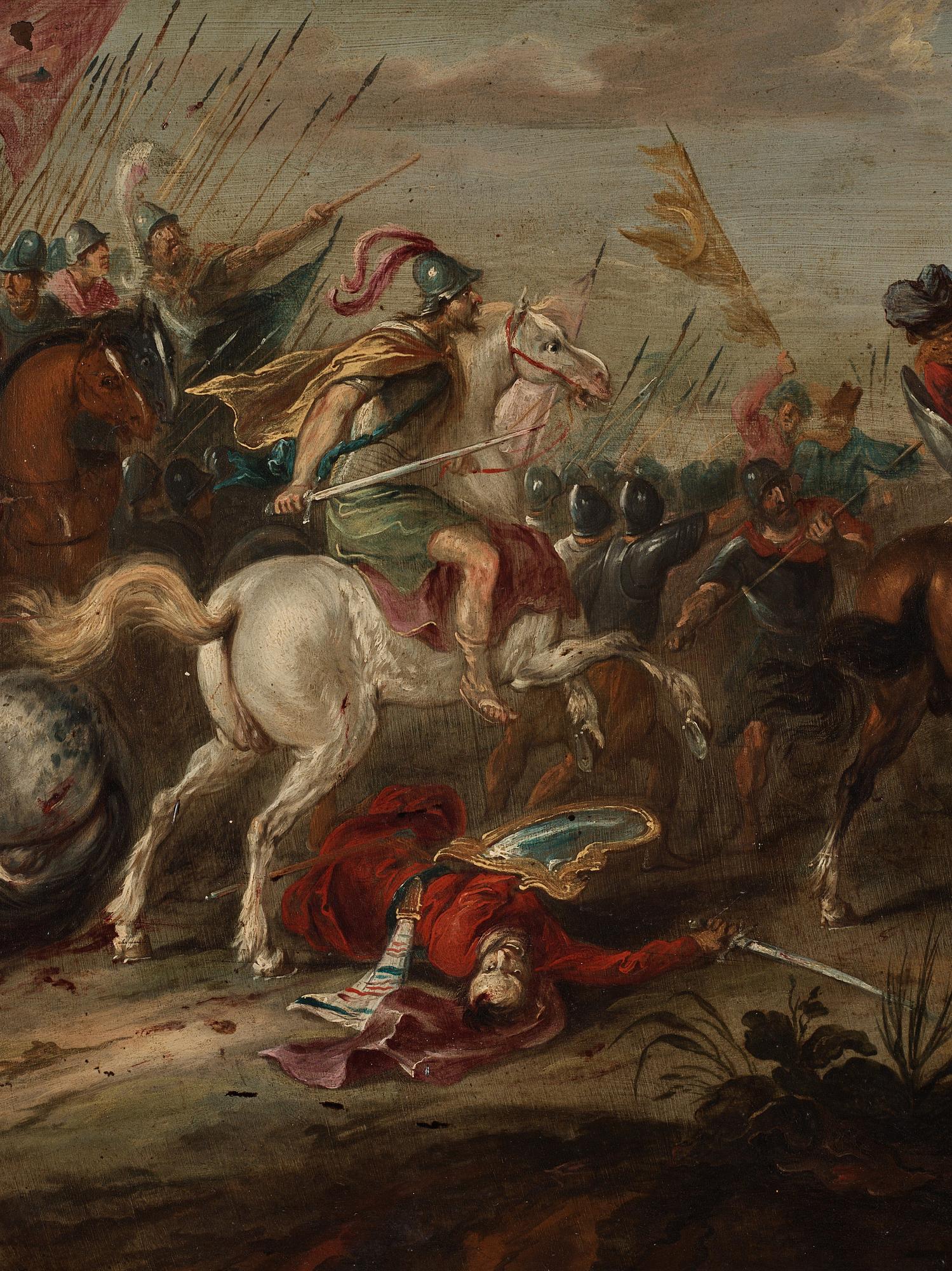 Frans Francken II, hans krets, Batalj.