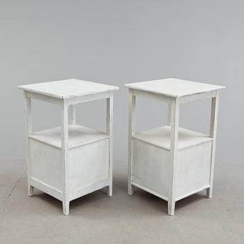 SÄNGBORD, ett par, 1920-tal.