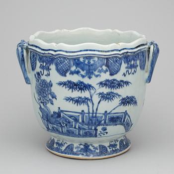 VINKYLARE, kompaniporslin. Qing dynastin, Qianlong (1736-1795).