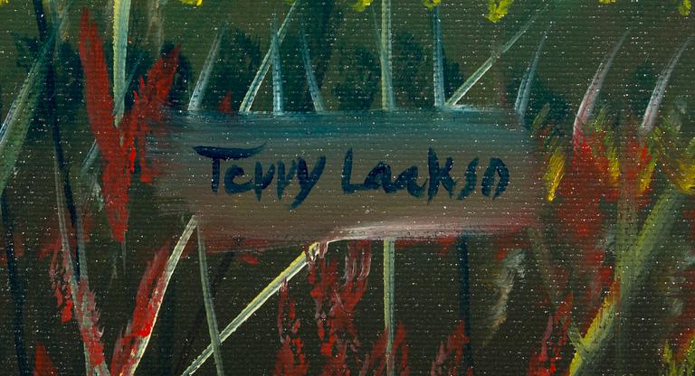 TERRY LAAKSO, öljy kankaalle, signeerattu ja päivätty 2012.