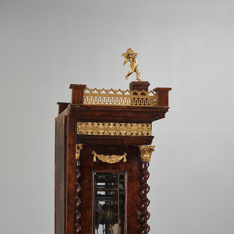 An English Charles II 17th century longcase clock by Eduardus East (1602-1696), London.