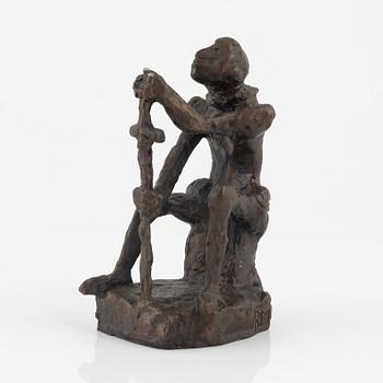 Bror Marklund, Sculpture, bronze, signed BM, height 18.5 cm.