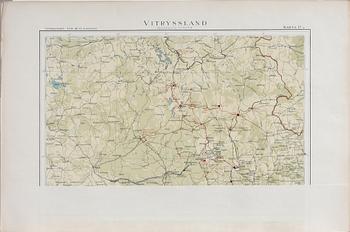 KARTMAPP, "Karl XII på slagfältet", Generalstaben 1918-1919.