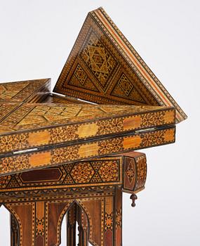 Spelbord, Damaskus Syrien, omkring år 1900.