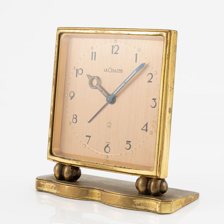 LeCoultre, bedside clock, 88 x 39 x 92 mm.