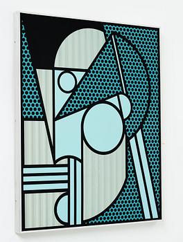Roy Lichtenstein, "Modern head #4".