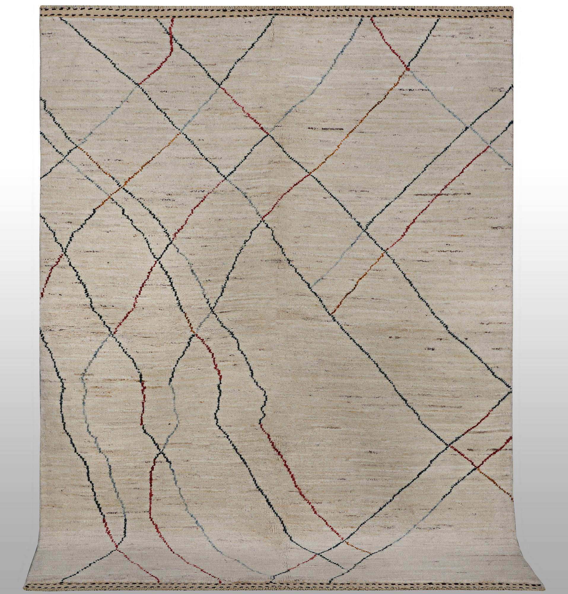 A rug, Morocco, ca 243 x 168 cm.