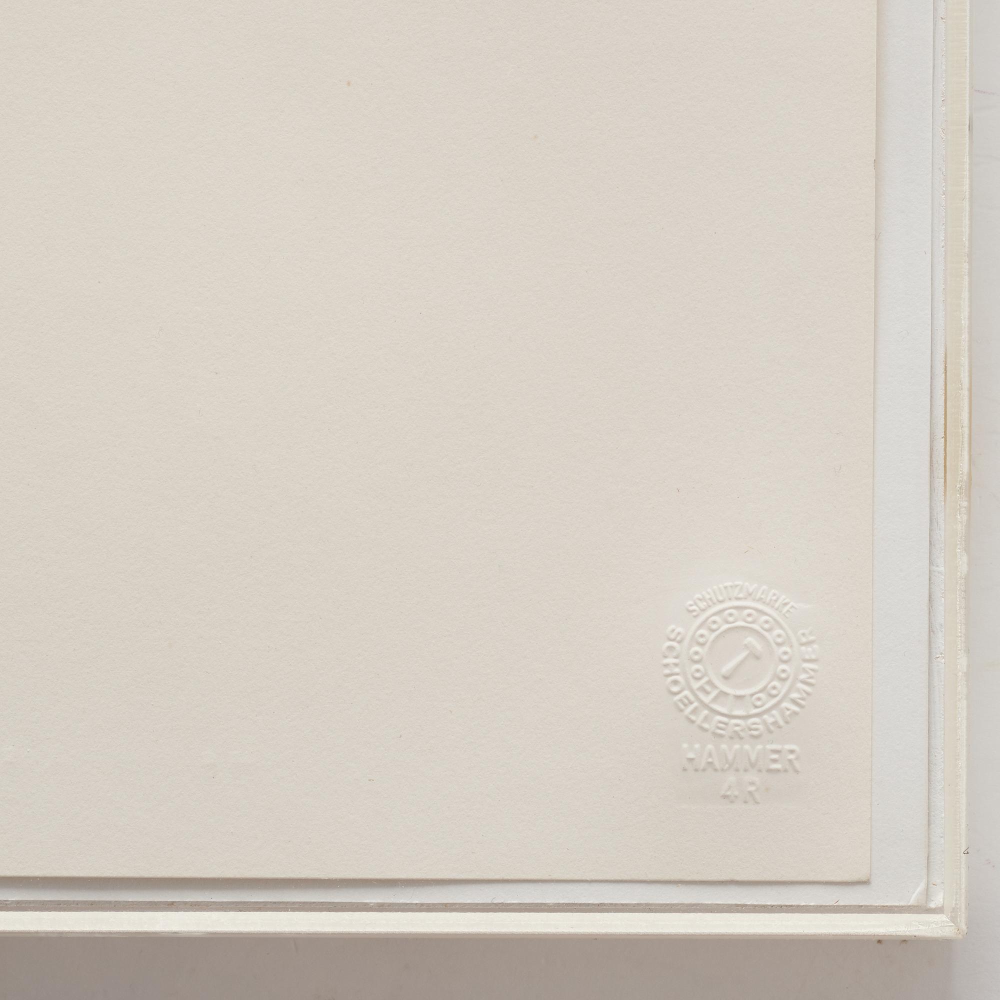 Jan Groth, paste on paper, signed Jan Grioth and dated 1984.