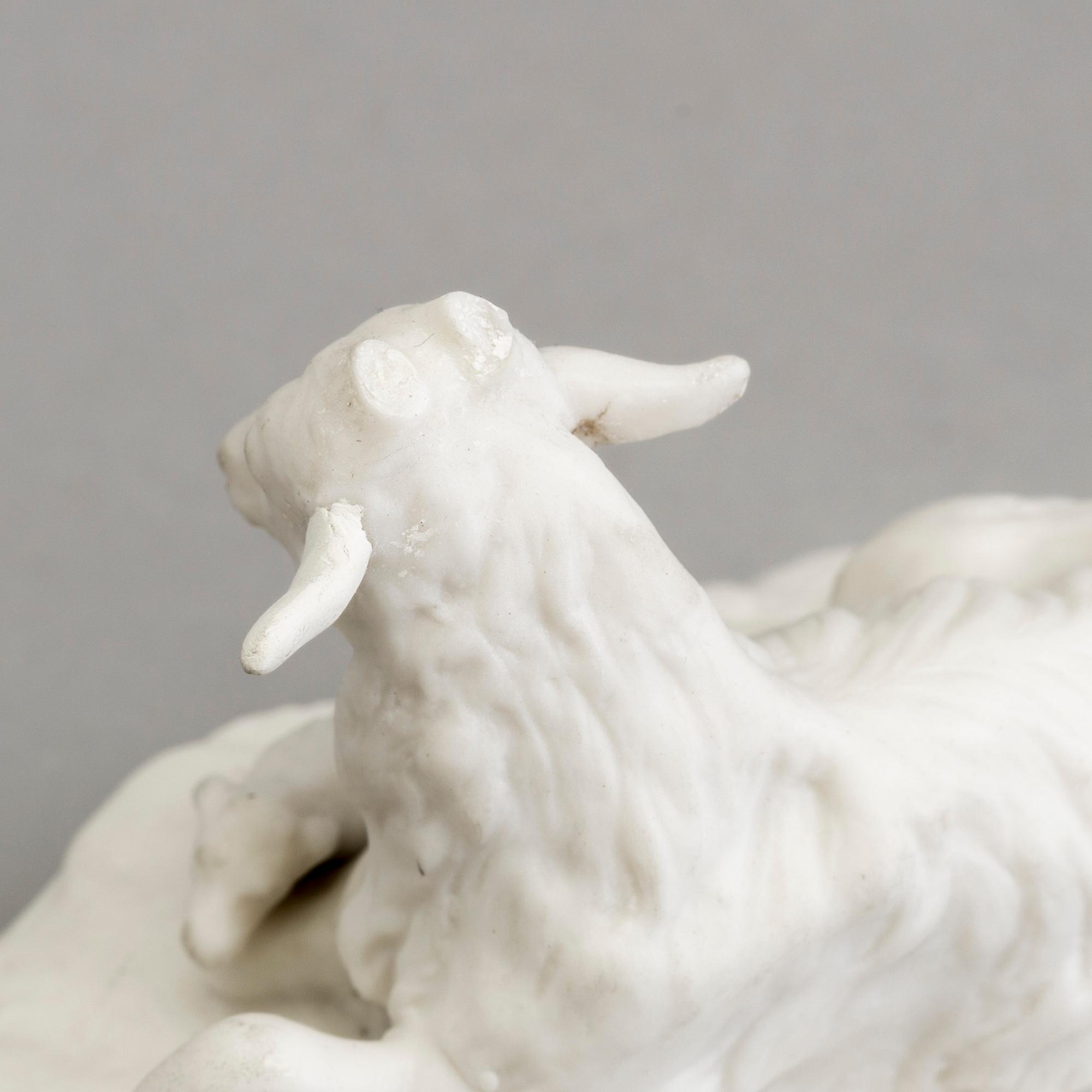 FOUR PARIAN PAPER WEIGHTS, Gustafsberg, ca 1900.