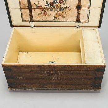 Kista, allmoge, daterad 1782.