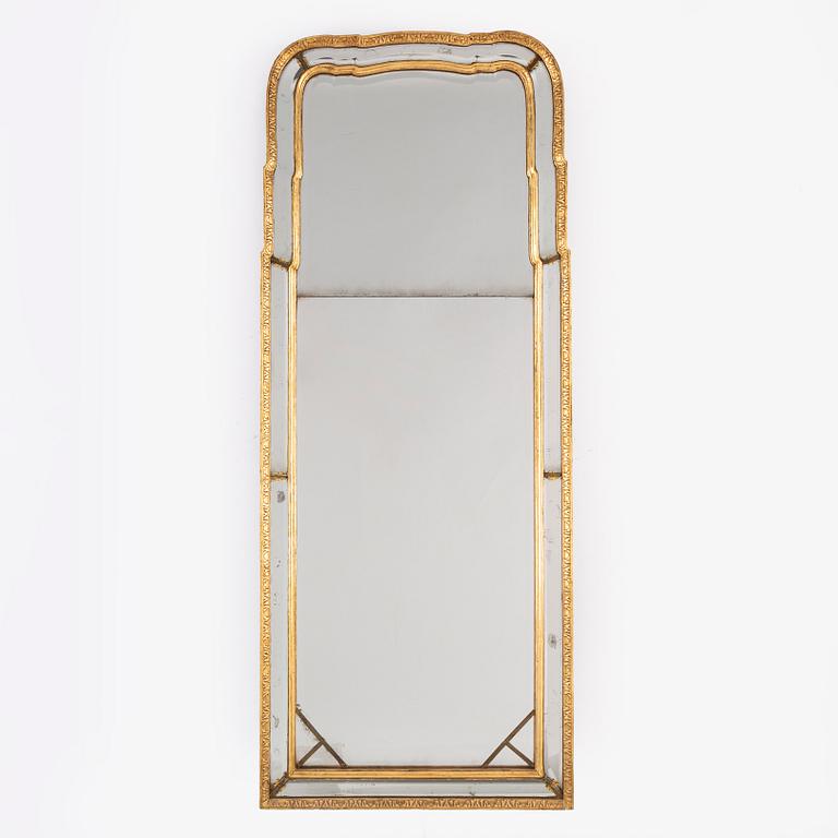 A Swedish Rococo 18th century mirror.