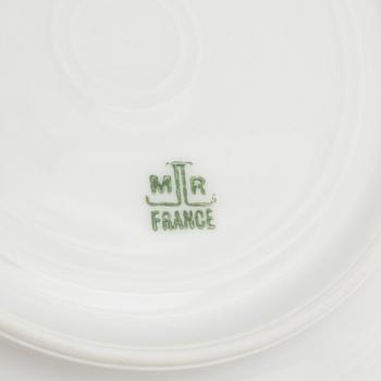 A 82 piece porcelin dinner service, France. With the Hamilton family coat of arms.