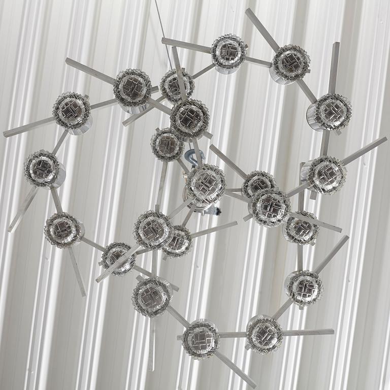 Gaetano Sciolari, a ceiling lamp by Sciolari Lighting, Italy 1960-70's.
