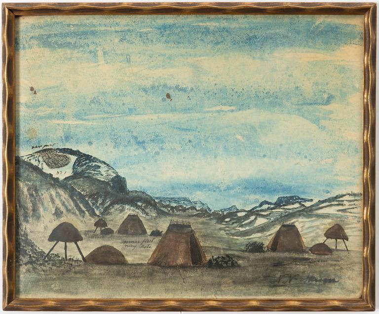 Nils Nilsson Skum, Sameviste.