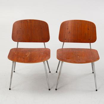 Børge Mogensen, a pair of model 155 chairs, Denmark, mid-20th century.